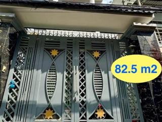 Quận 8, bùi minh trực | diện tích khủng 82.5m²  hẻm thông, 3 tầng, 4pn, giá tốt. | 7.8 tỷ