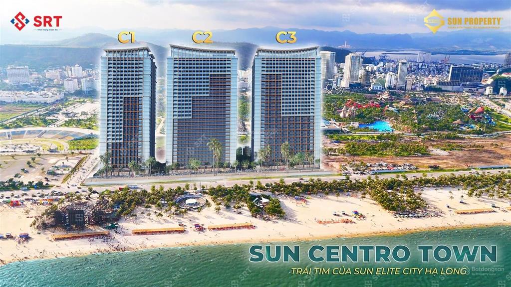 Căn hộ view trực diện vịnh hạ long sun centro town bãi cháy