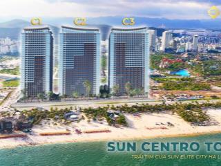 Căn hộ view trực diện vịnh hạ long sun centro town bãi cháy