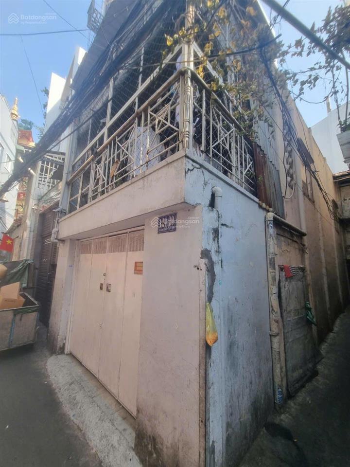 Bán nhà 124/20 xóm chiếu, 54,5m², hẻm xe ba gác, pháp lý đầy đủ, giá 5,4 tỷ