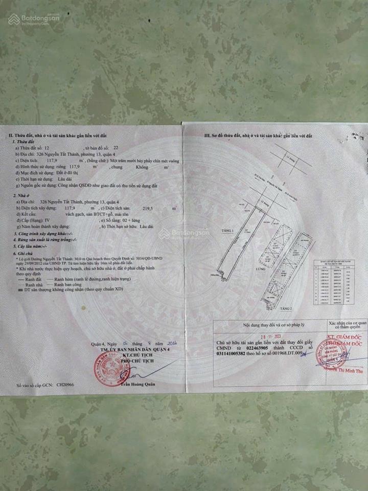 Bán nhà mặt phố hàng hiếm tại 326 nguyễn tất thành, 34.5 tỷ, 118m2
