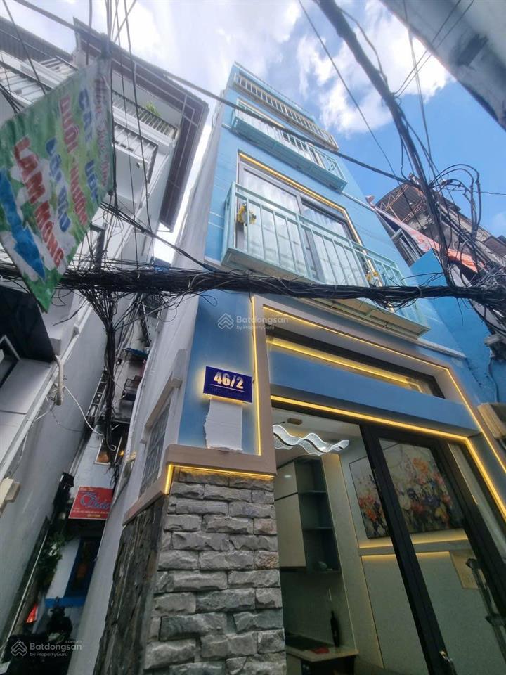Bán nhà riêng 2 mặt hẻm 5 tầng thạch thị thanh quận 1 cũ giá 6,3 tỷ