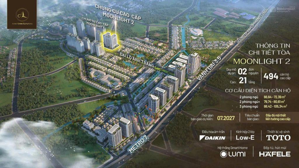 Căn hộ cao cấp Hoài Đức – Moonlight 2 sở hữu hơn 40 tiện ích nội khu