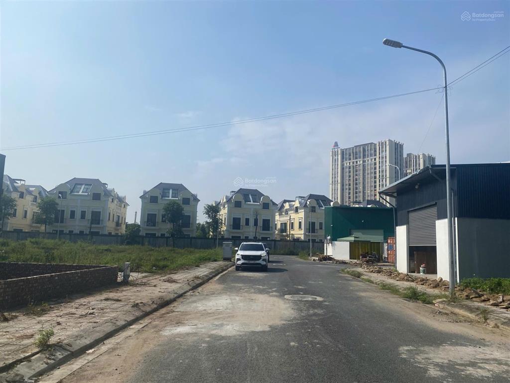 Bán lô góc 80m2 vuông vắn, đường to, không lỗi, đẹp nhất khu 25,2ha đất dịch vụ vân canh