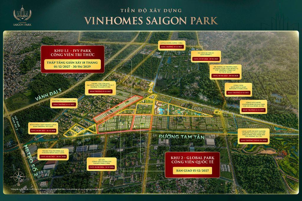 🏡 DỰ ÁN VINHOMES SAIGON PARK - HÓC MÔN