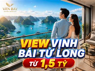 Vân bay wonder island  căn hộ view vịnh bái tử long, nội thất cao cấp từ 1.5 tỷ