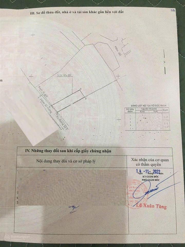 Đất bán tại hẻm 49, phạm văn đồng, 6 tỷ, 91m2, mặt tiền 5m, pháp lý đầy đủ