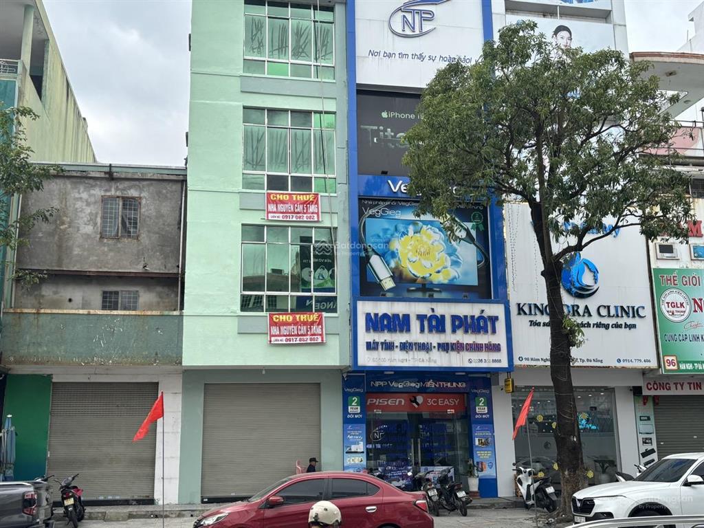 Cho thuê nhà nguyên căn 5 tầng mặt tiền hàm nghi, khu phố điện tử, ngân hàng thanh khê. 0886 687 ***
