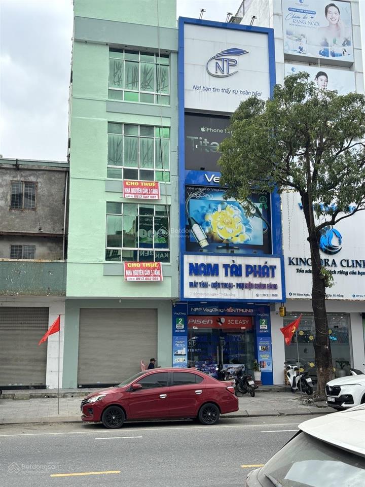 Cho thuê nhà nguyên căn 5 tầng mặt tiền hàm nghi, khu phố điện tử, ngân hàng thanh khê. 0886 687 ***