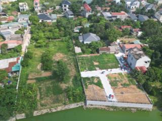 Bán lô đất view hồ kinh doanh hoặc ở thì đẹp kinh khủng tởm, diện tích 89.3m² mà giá siêu rẻ