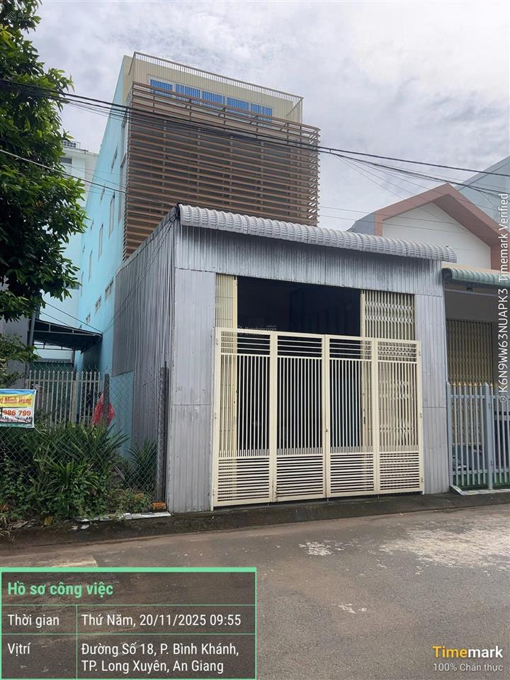Bán nhà mặt tiền đường nguyễn bá lân, 2 tầng 90m2, bình đức, an giang chỉ nhỉnh 2 tỷ