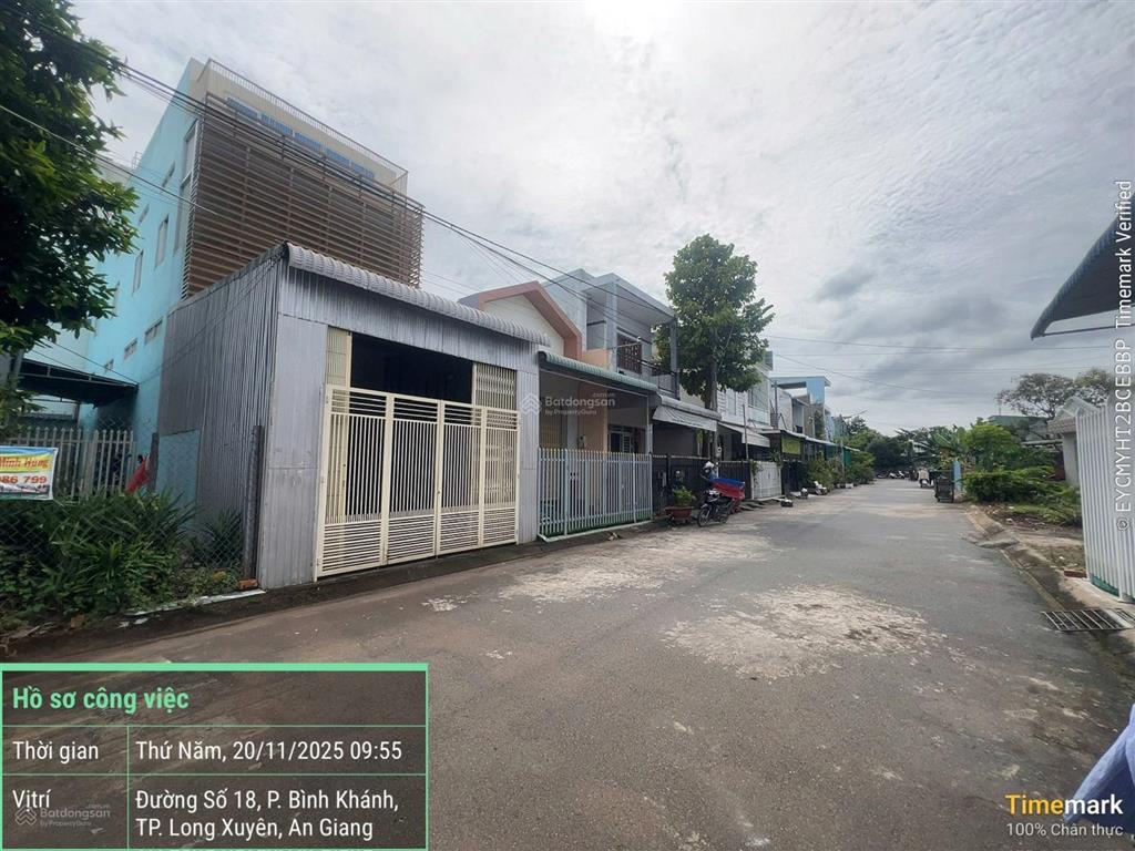 Bán nhà mặt tiền đường nguyễn bá lân, 2 tầng 90m2, bình đức, an giang chỉ nhỉnh 2 tỷ