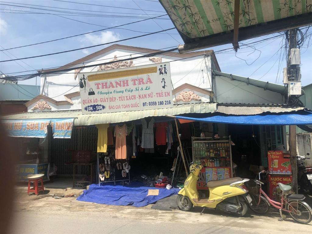 Bán kiot chợ tân phú trung, củ chi 12x31m, nở hậu 17m, sổ riêng, thổ cư 120m2, giá 2,1 tỷ