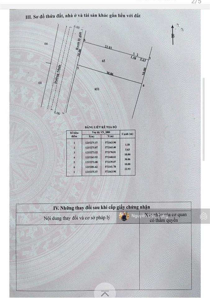 Bán đất dân cư hiện hữu, xã thái mỹ, 10x30=302,5m2, sổ riêng, đường nhựa, giá 870 triệu