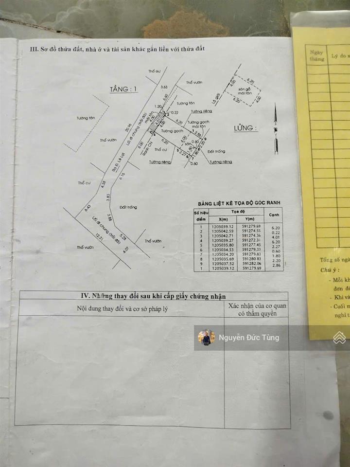 Bán nhà đường song hành, bệnh viện hóc môn, 4x10=40m2, hoàn công, sổ riêng, 1,3 tỷ
