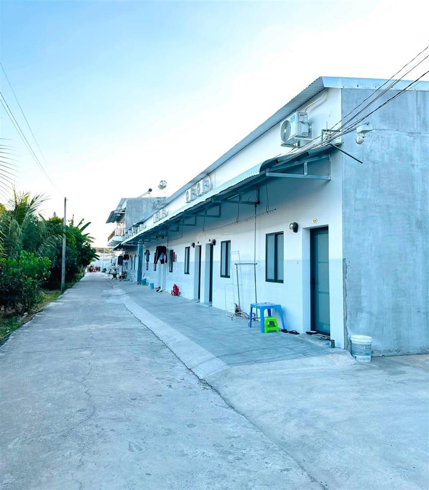 Dãy trọ 1 kiot + 6 phòng 150m2 tại tân phú trung củ chi giá 2,1 tỷ sổ hồng riêng