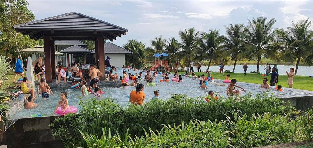 Cần cho thuê căn biệt thự, full nội thất, tại phúc an city, ngay khu xuyên á, 0903 368 ***