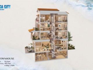 Nhà phố biển sun group vũng tàu, diện tích sàn 519m²  sở hữu lâu dài  giá chỉ 22,5 tỷ