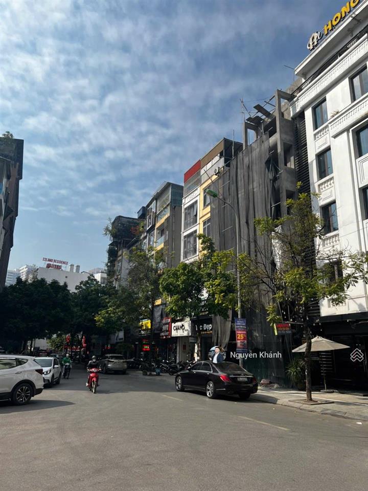 Hiếm mặt phố trương công giai 145m  mt 10.5m khủng  gần công viên cầu giấy  phù hợp xây building