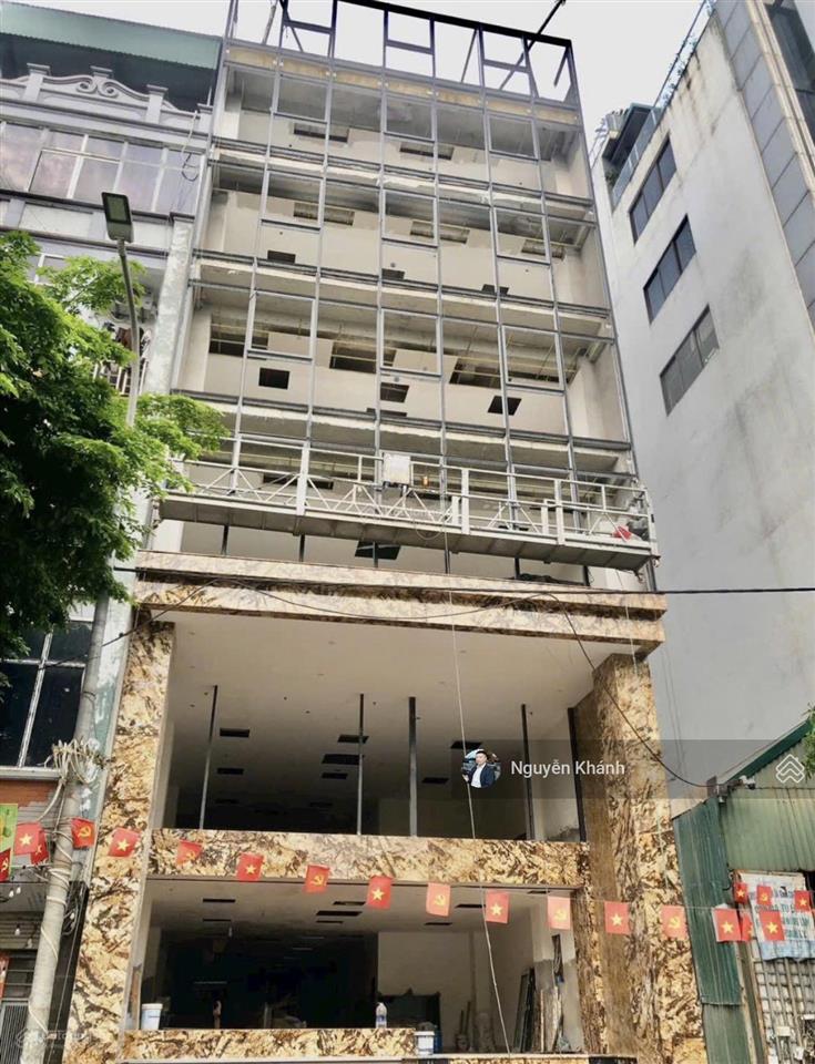 Mặt phố tôn đức thắng 175m mặt tiền 5.5m sổ vuông vắn xây building 10 tầng quá đẹp