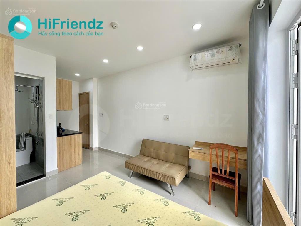 Studio full nội thất | cửa sổ  ban công gần mai chí thọ sau the sun
