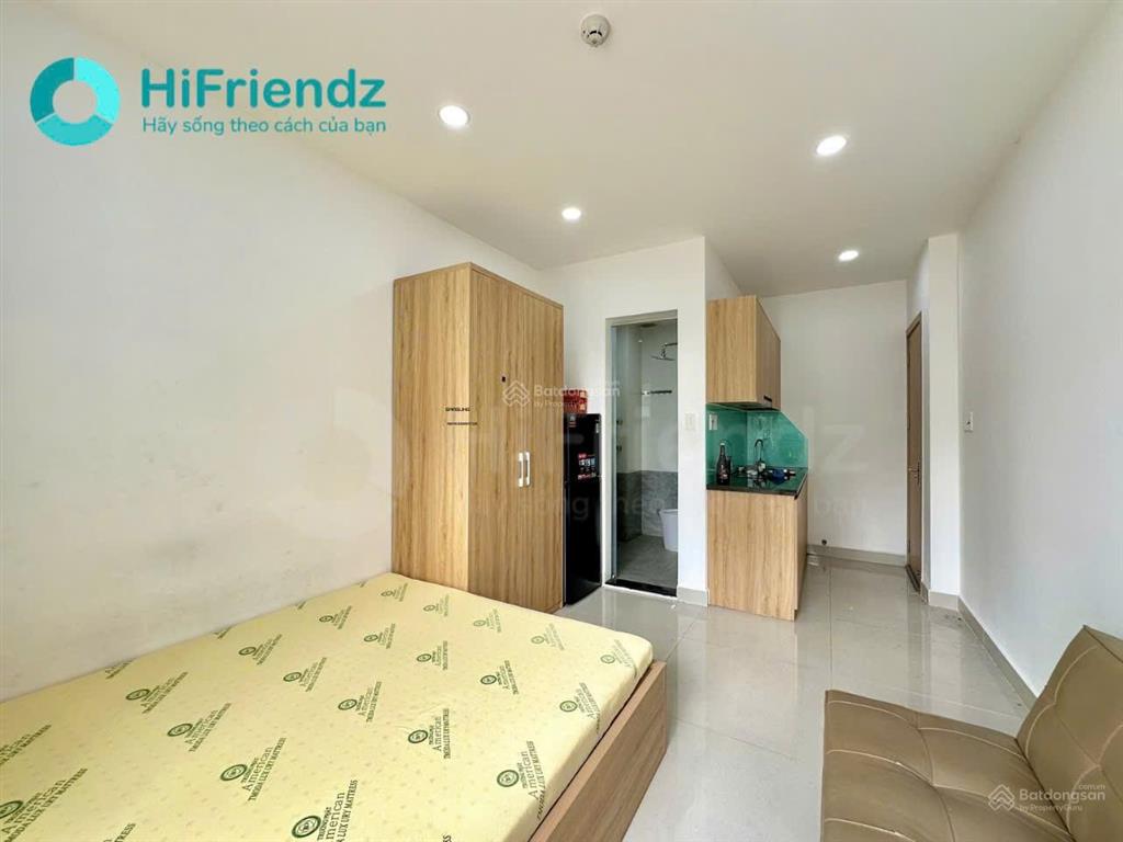 Studio full nội thất | cửa sổ  ban công gần mai chí thọ sau the sun