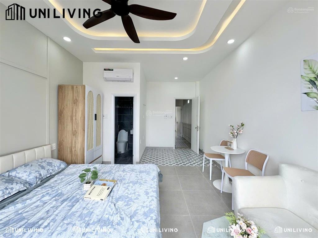 Cho thuê studio full nội thất ban công gần gigamall đại học văn lang  cầu bình lợi đại học luật