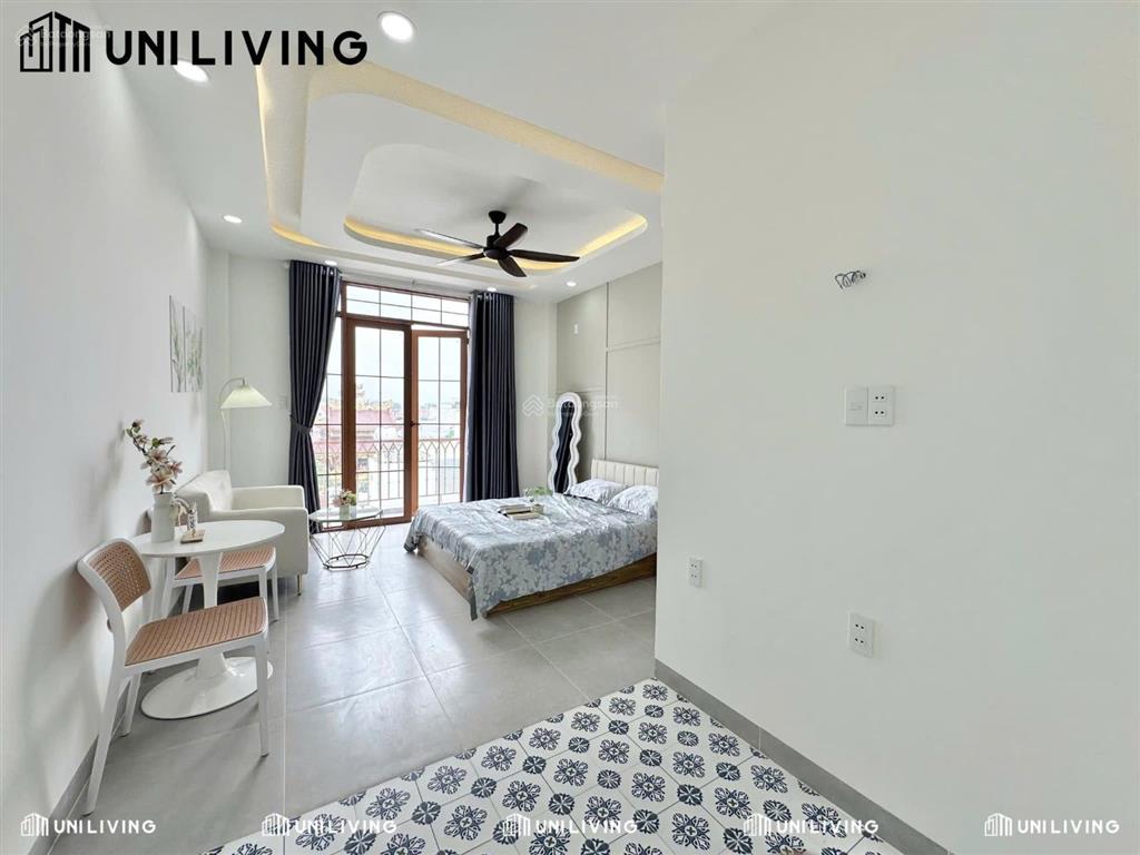 Cho thuê studio full nội thất ban công gần gigamall đại học văn lang  cầu bình lợi đại học luật