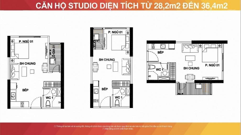 Studio 32m² smartcity tây mỗ hn
