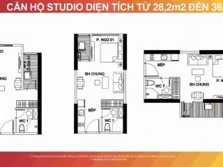 Studio 32m² smartcity tây mỗ hn