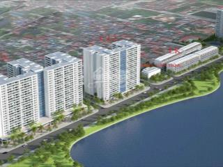 Rice city long biên, him lam thượng thanh, 82m*5 tầng, view hồ cạnh góc, 2 mặt đường lớn