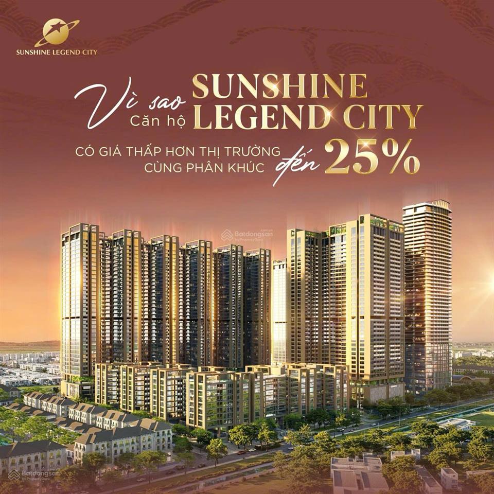 Bán căn hộ chung cư 3pn, 2wc tại sunshine legend city, 5,9 tỷ, 116 m2, hàng hiếm uy tín