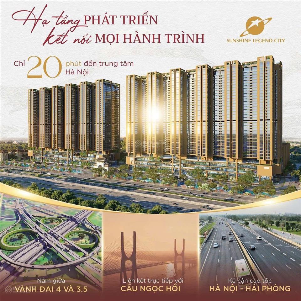 Bán căn hộ chung cư 3pn, 2wc tại sunshine legend city, 5,9 tỷ, 116 m2, hàng hiếm uy tín