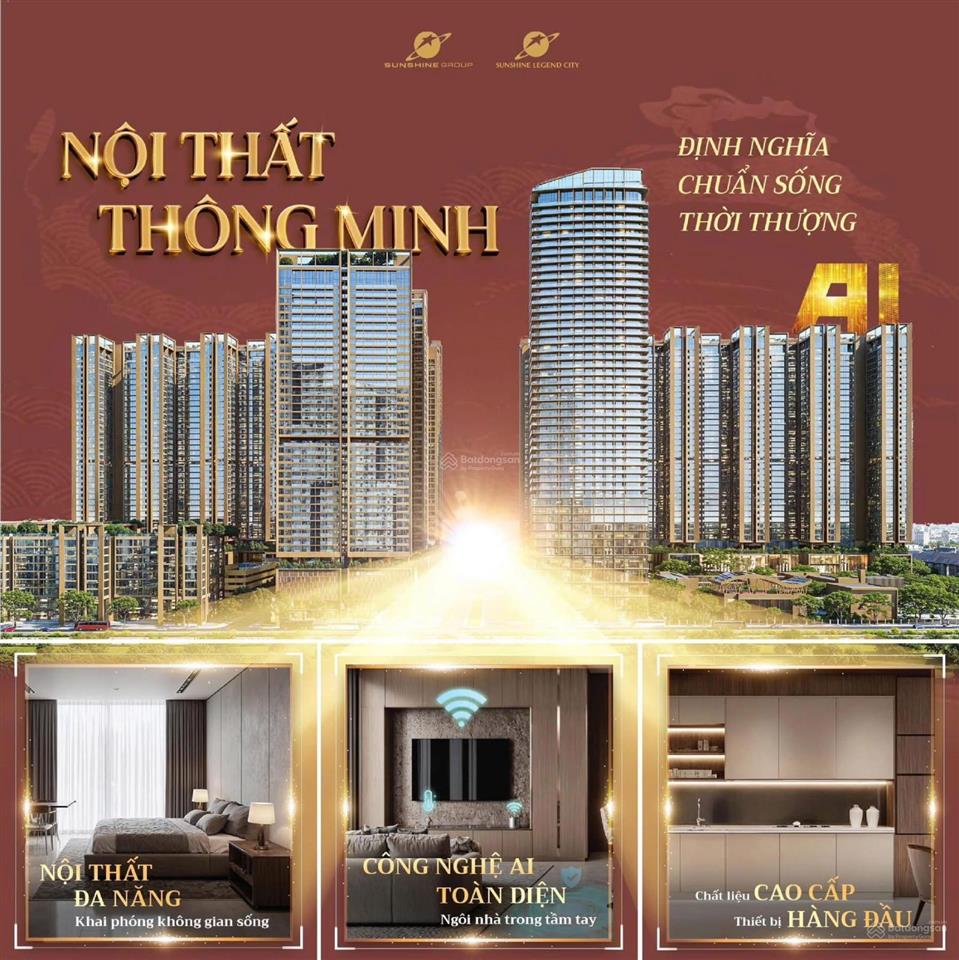 Bán căn hộ chung cư 3pn, 2wc tại sunshine legend city, 5,9 tỷ, 116 m2, hàng hiếm uy tín