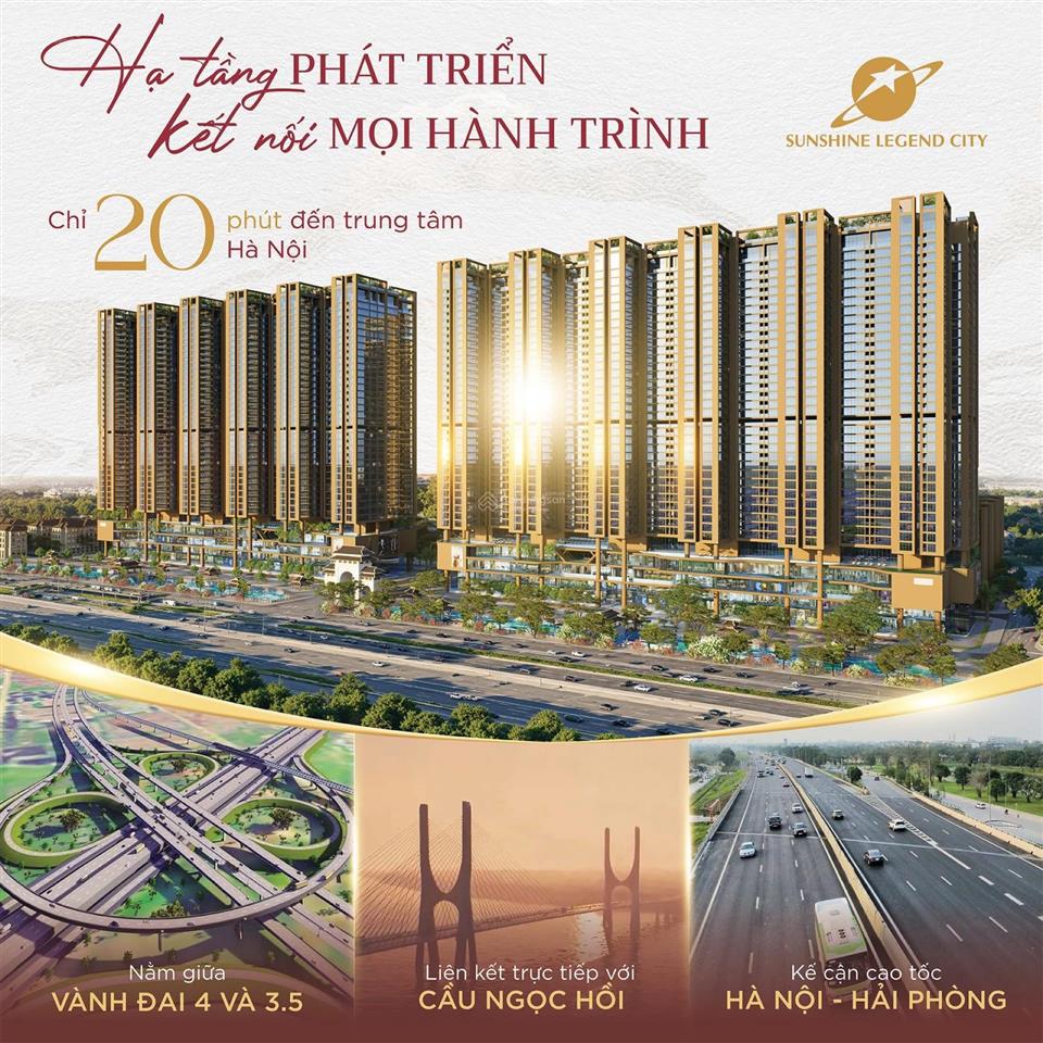 Bán căn hộ chung cư 3n siêu đẹp 116m2 tại sunshine legend city, 5,8 tỷ, 116m, giá ưu đãi