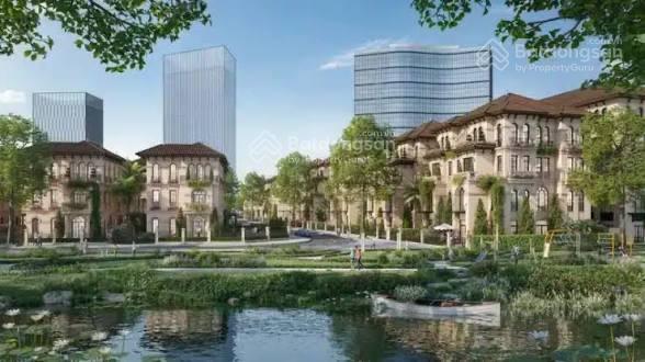 Căn hộ khoáng nóng tự nhiên bên đại lộ cảnh quan sông hồng alumi  alluvia city với giá cực tốt
