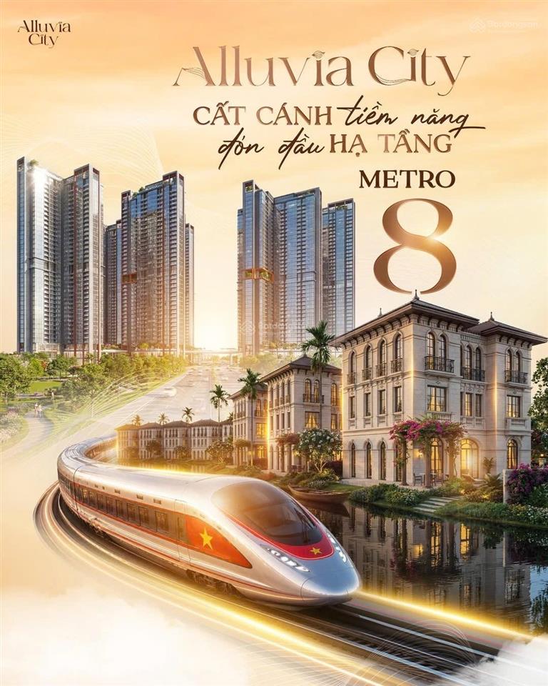 Căn hộ khoáng nóng tự nhiên bên đại lộ cảnh quan sông hồng alumi  alluvia city với giá cực tốt