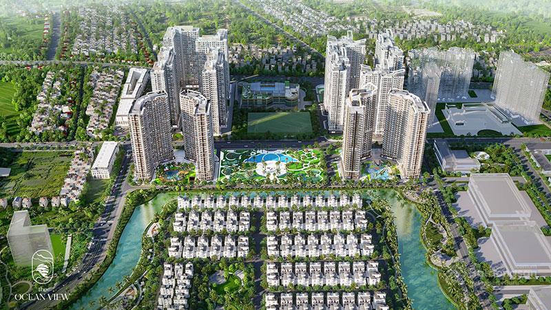 Cho thuê shophouse 96m2 tại vinhomes ocean park gia lâm, 14 triệu vnd