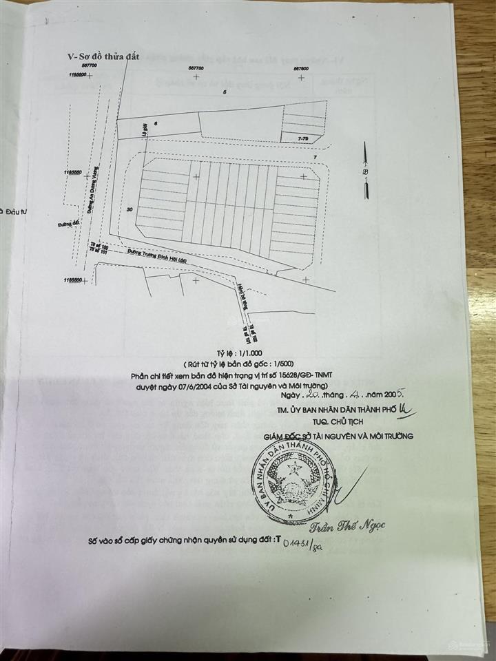 Chính chủ bán 3 lô đất liền kề (lô gốc)
