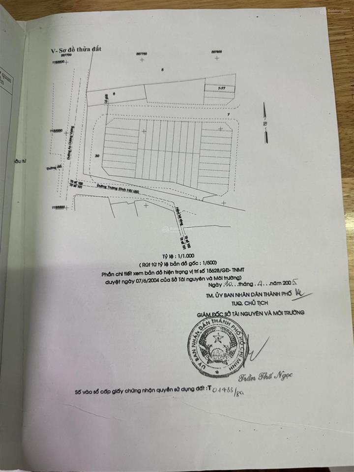 Chính chủ bán 3 lô đất liền kề (lô gốc)