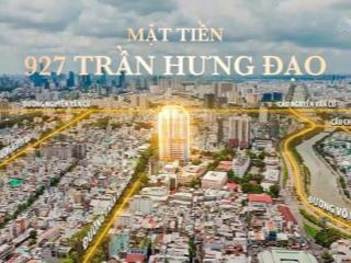 Suất nội bộ 15,5 tỷ sở hữu căn 3pn 132m2 mặt tiền trần hưng đạo quận 5, sổ hồng công chứng ngay
