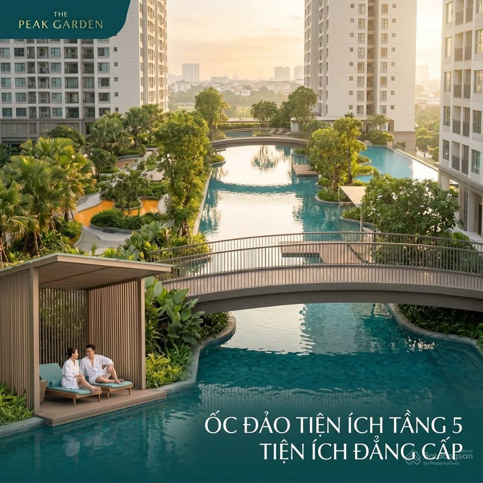 Căn hộ 2pn 65.3m2, block a, tầng 10, the peak garden, 5,3 tỷ (thấp hơn giá cđt 150trđ)