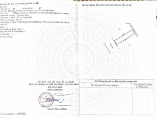 Bán đất tại phú thành, lạc thủy, 950 triệu, 125 m2, view đẹp hot!