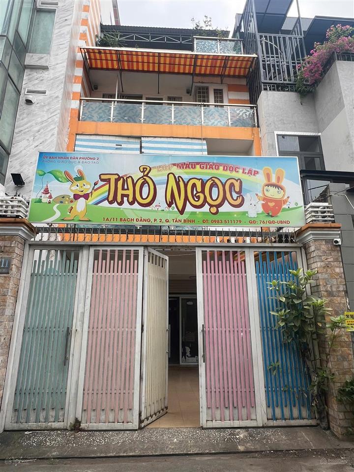 Cho thuê nhà nguyên căn 3 tầng khu sân bay tân sơn nhất, p2, tân bình. dt 6x20m