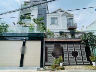 Bán nhà 3 tầng hẻm 8m trung mỹ tây 13, dt 6x13m, giá 5,69 tỷ