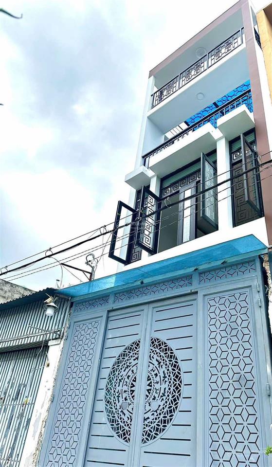 Bán nhà 3 tầng hẻm 5m ttn02, dt 4x15m, giá 6,6 tỷ tl