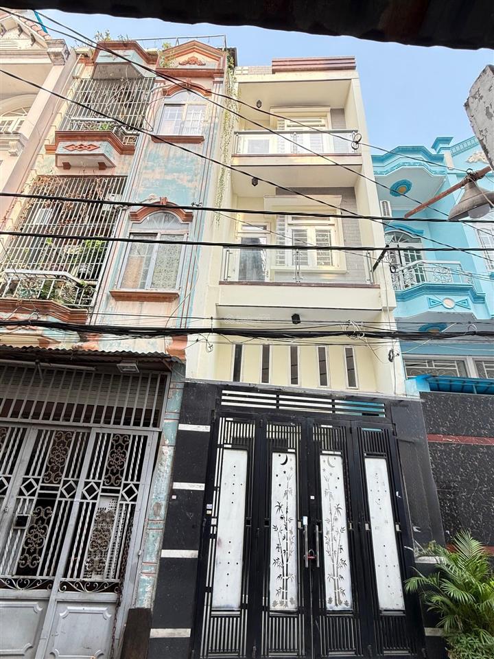 Hẻm xe hơi 7m  huỳnh văn nghệ (phan huy ích)  tân bình (4 lầu) chỉ nhỉnh 5@