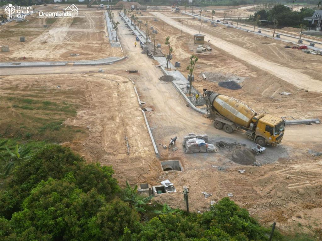 Đầu tư dream garden city lương sơn chỉ 19,5 tr/m2 đất nền không yêu cầu xây dựng kế cận vành đai 5