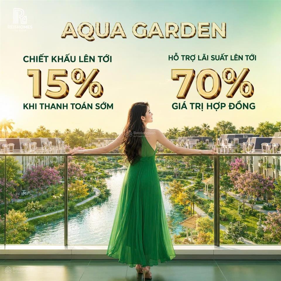 Bán đất nền dự án aqua garden 120m2, pháp lý minh bạch