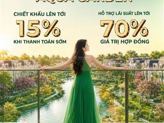 Bán đất nền dự án aqua garden 120m2, pháp lý minh bạch